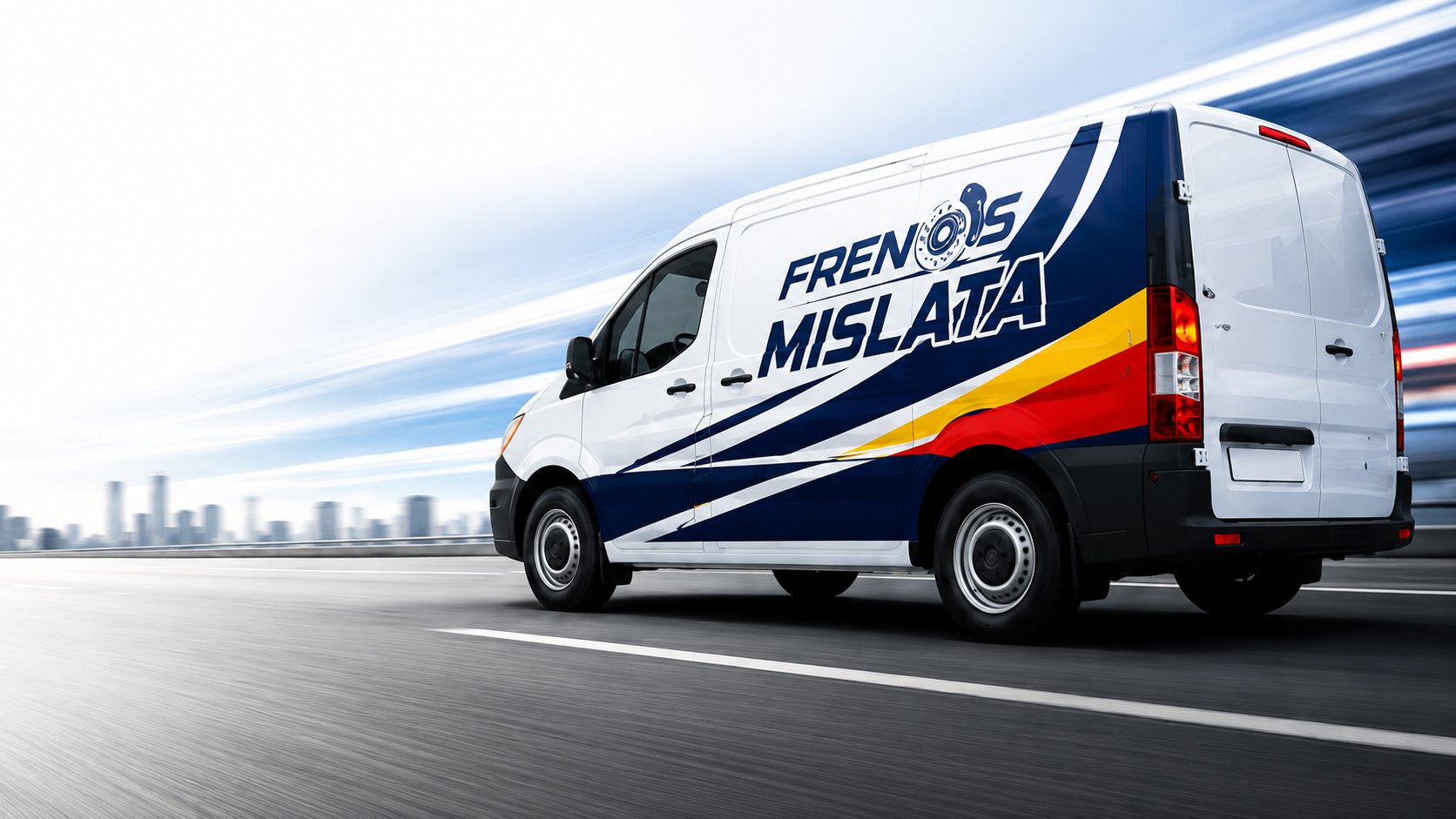 Furgoneta de Frenos Mislata en carretera